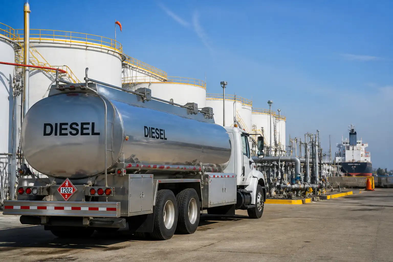 Illustration of Giá dầu diesel Mỹ tăng vọt, tiến sát mức cao kỷ lục