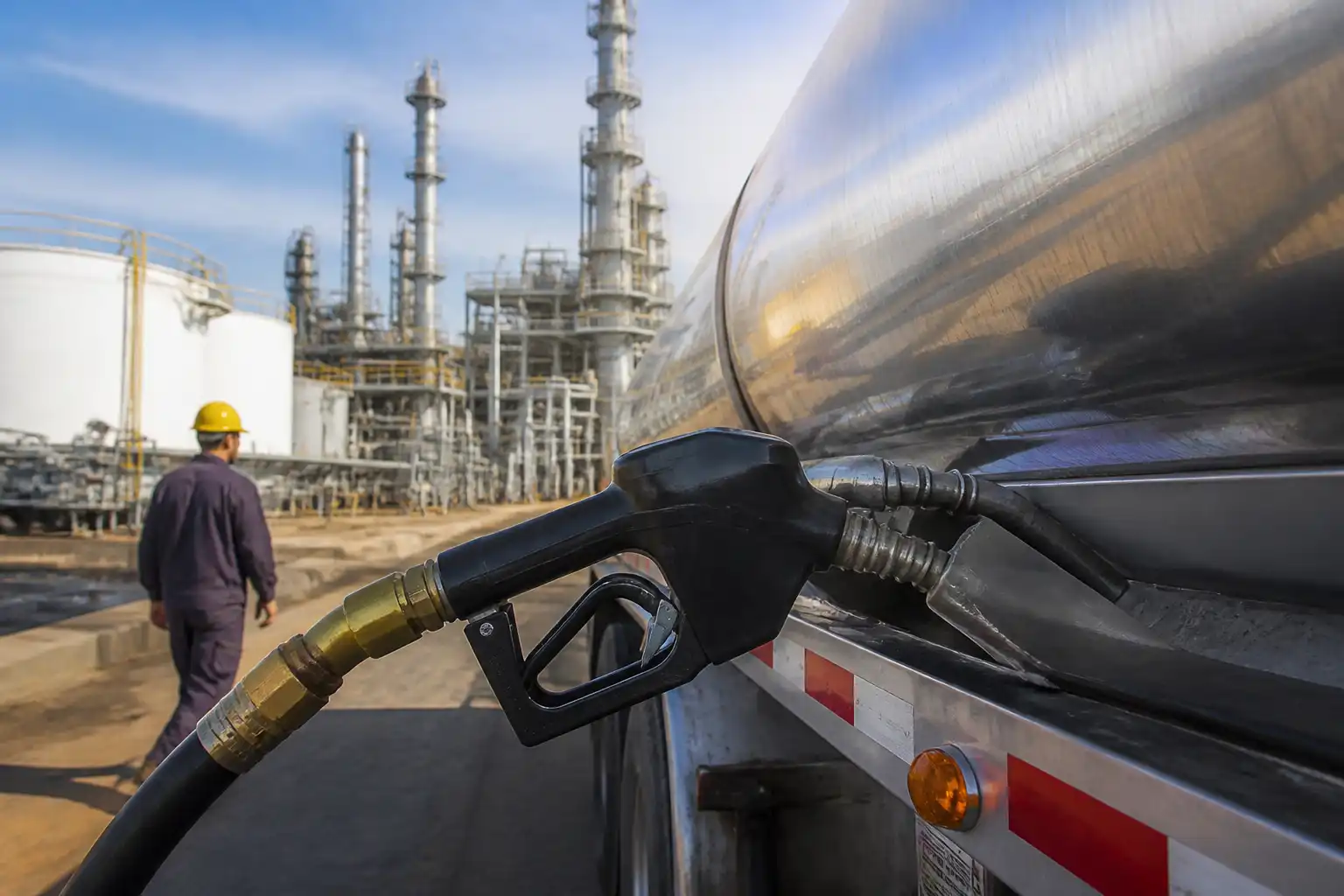 Illustration of Giá diesel Mỹ tiến sát đỉnh tháng 4 sau cú sốc chiến tranh