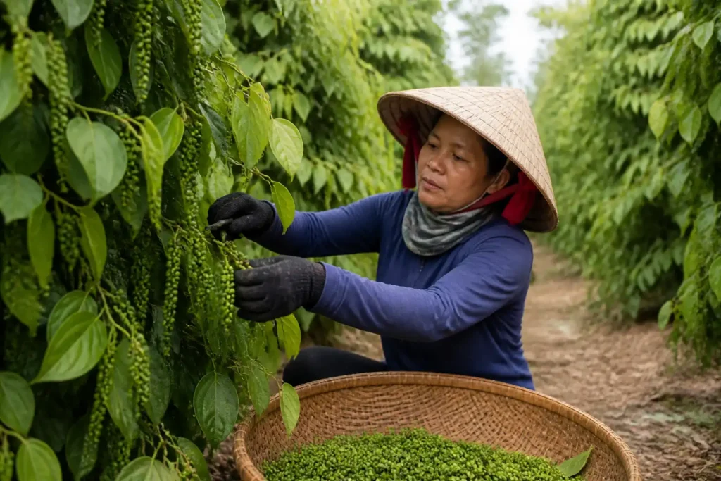 Additional Illustration of Giá tiêu hôm nay 17/9: Đắk Lắk giảm 1.000 đồng/kg