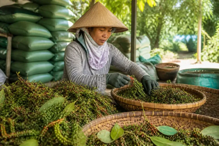 Illustration of Giá tiêu hôm nay 23/9 giảm 500-1.000 đồng/kg tại nhiều vùng trọng điểm