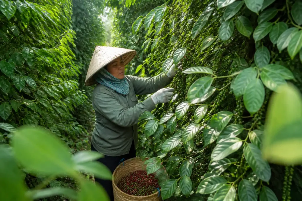 Illustration of Giá tiêu hôm nay 3/9 lặng sóng sau lễ, cao nhất 137.000 đồng/kg