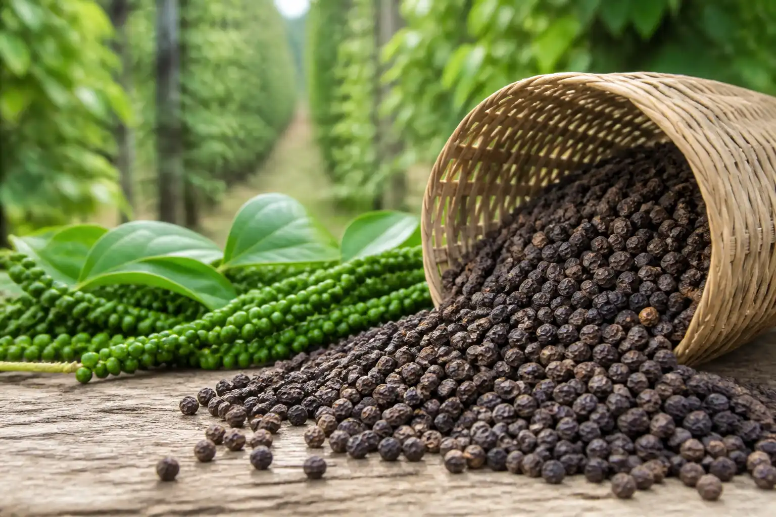 Illustration of Giá tiêu hôm nay 3/9 lặng sóng sau lễ, cao nhất 137.000 đồng/kg