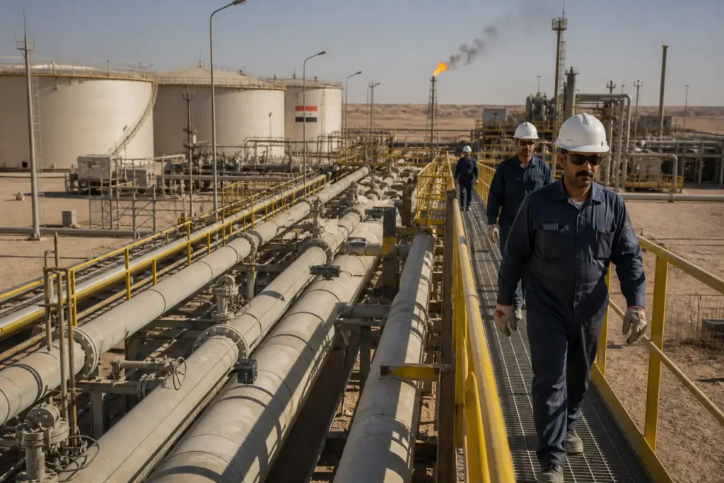 Illustration of Iraq có thể thay Saudi Arabia thành nhà sản xuất dầu hàng đầu Trung Đông?