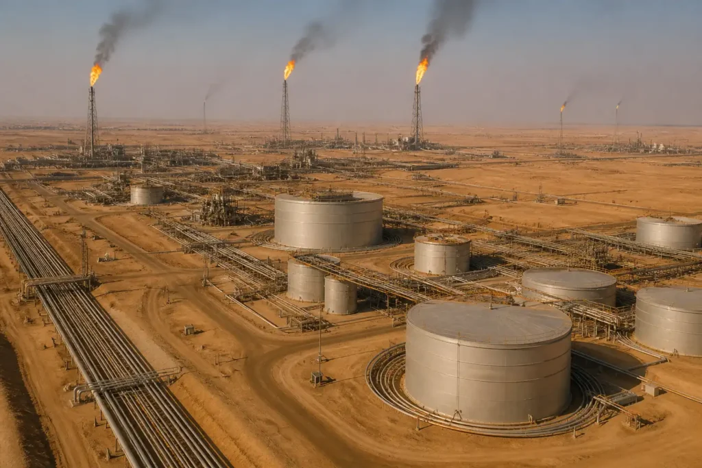 Illustration of Iraq có thể thay Saudi Arabia thành nhà sản xuất dầu lớn nhất Trung Đông?