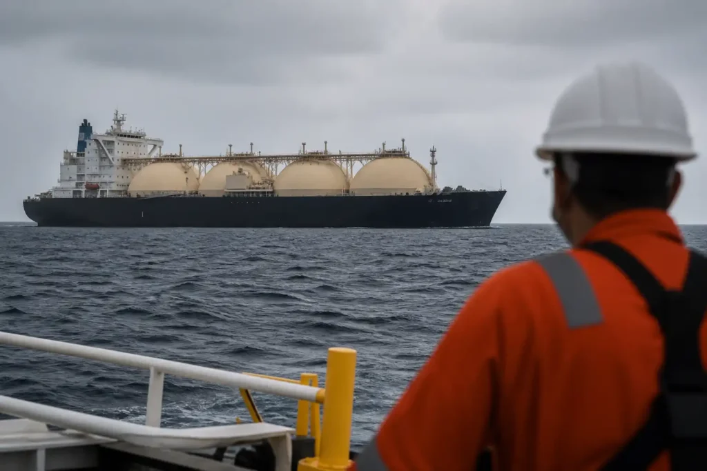 Illustration of Khủng hoảng khí đốt châu Âu thêm sâu khi LNG eo Hormuz đẩy giá tăng
