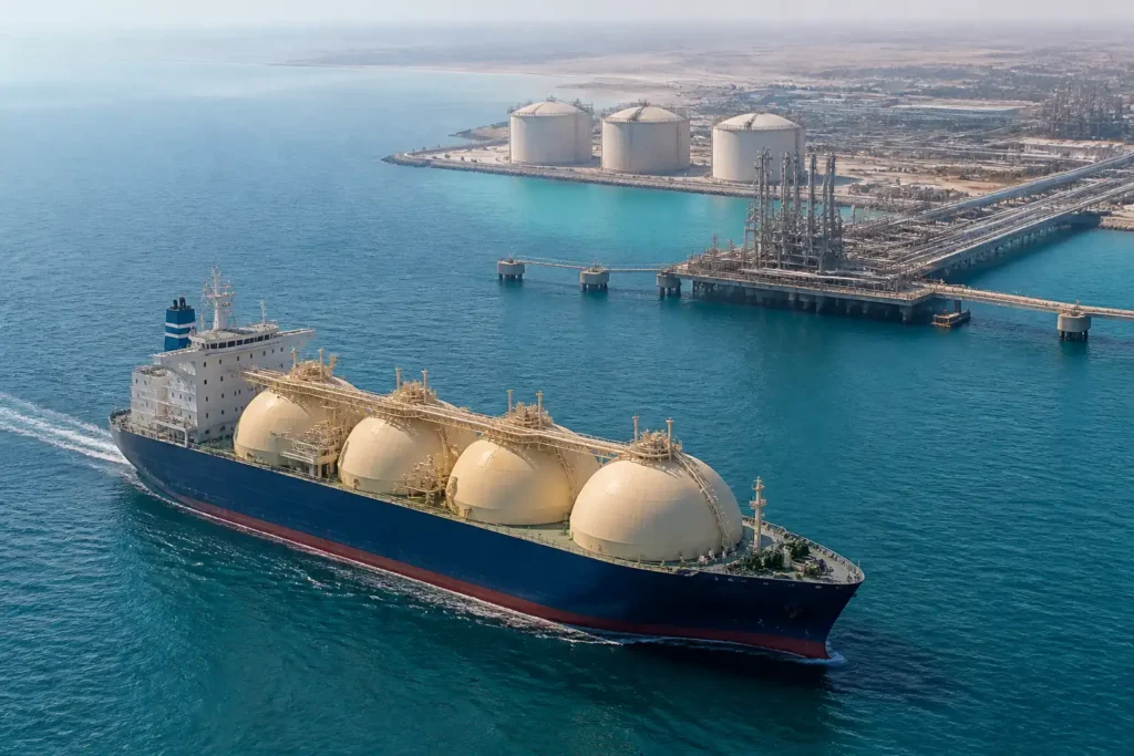Illustration of Khủng hoảng nguồn cung Hormuz có thể làm thay đổi thị trường LNG mãi mãi