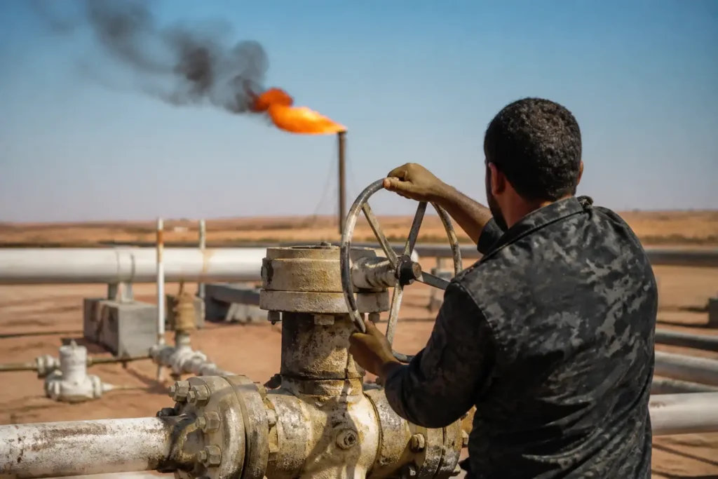 Additional Illustration of Libya đe dọa bất khả kháng khi lực lượng bảo vệ dầu mỏ đóng cửa mỏ dầ