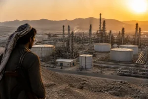 Illustration of Mỹ và Houthi mở đàm phán khi khủng hoảng dầu Saudi ngày càng sâu sắc