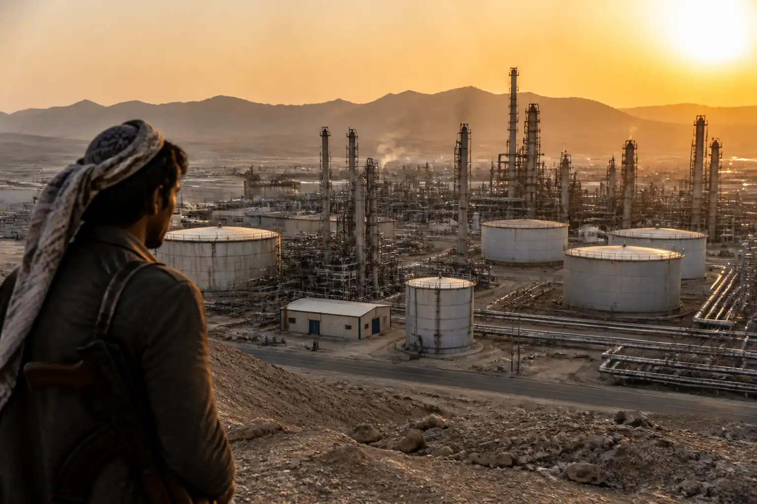 Illustration of Mỹ và Houthi mở đàm phán khi khủng hoảng dầu Saudi ngày càng sâu sắc
