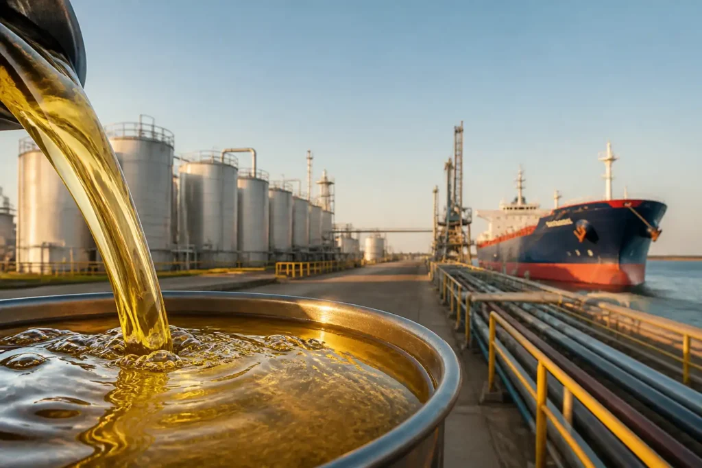 Illustration of Nhập khẩu biodiesel tăng khiến giá dầu đậu tương Mỹ bị kìm hãm