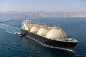 Illustration of Phong tỏa Hormuz đe dọa khoản cược LNG 83 tỷ USD của Qatar