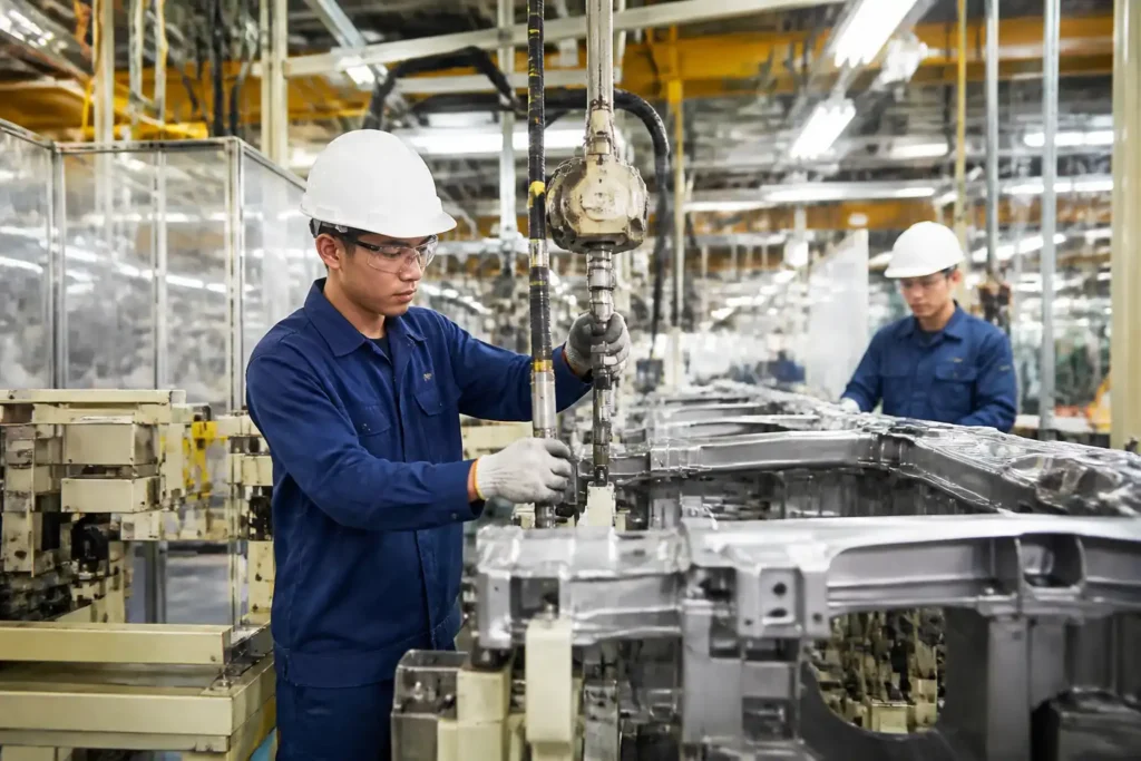 Additional Illustration of PMI tháng 8 tiếp tục tăng lên 53,3 điểm, cho thấy sản xuất cải thiện