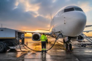 Illustration of Ryanair cảnh báo nhiều hãng bay có thể khó khăn vì giá nhiên liệu tăng vọt