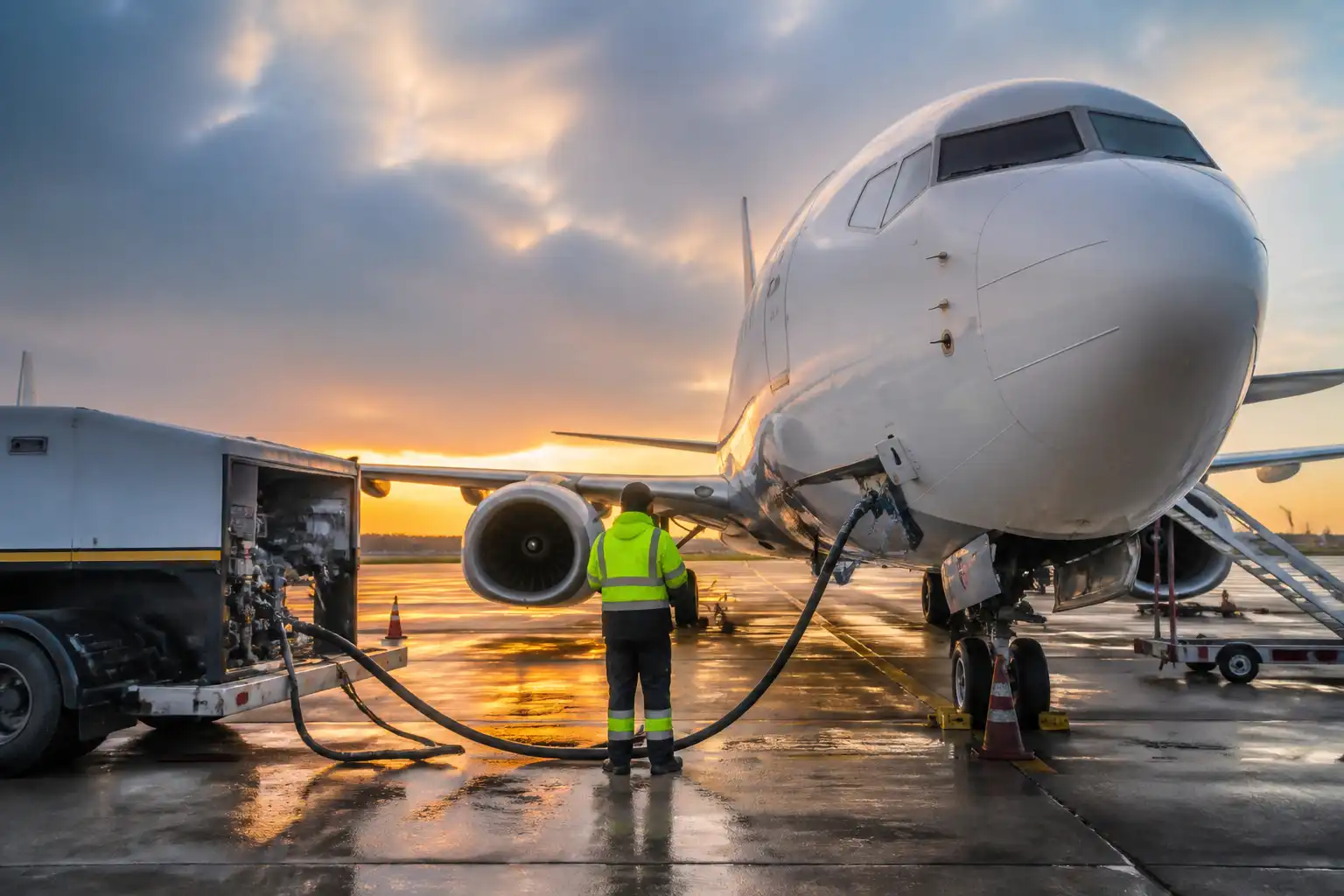Illustration of Ryanair cảnh báo nhiều hãng bay có thể khó khăn vì giá nhiên liệu tăng vọt