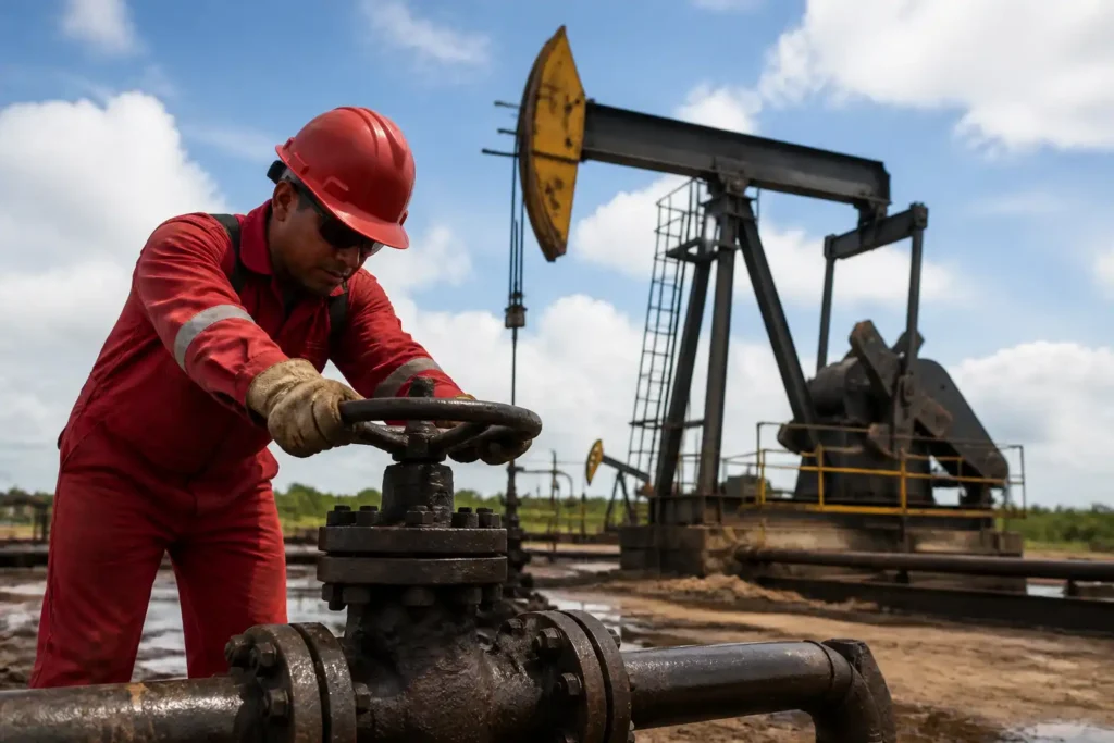 Illustration of Sản lượng dầu Venezuela có thể đạt 1,8 triệu thùng/ngày vào 2030, Rystad nói