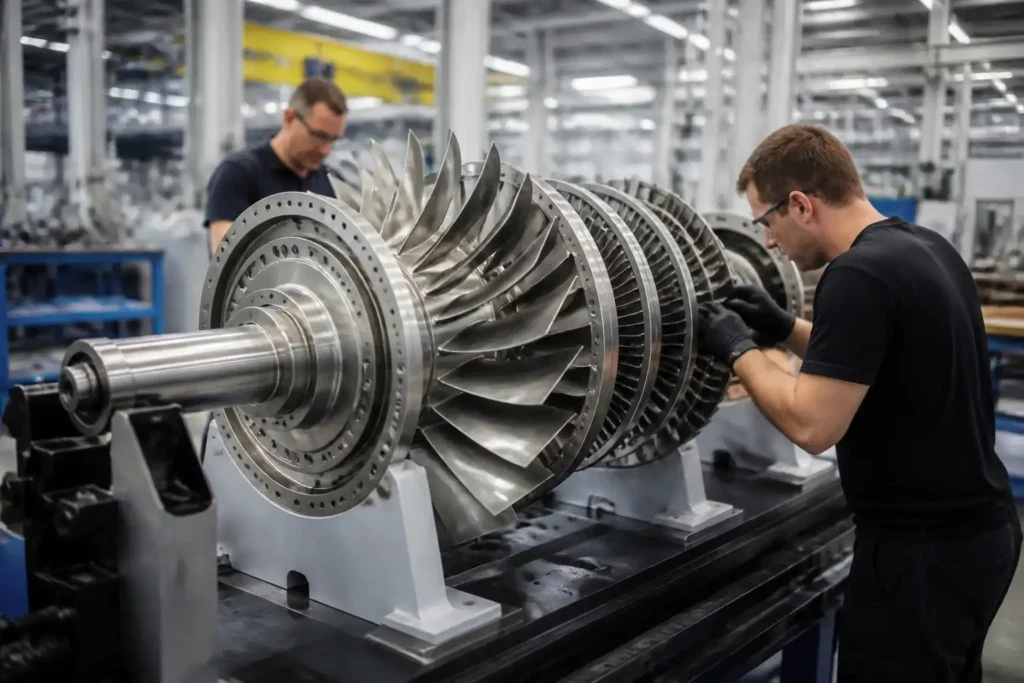 Illustration of SpaceX chuyển sang sản xuất turbine, Musk cảnh báo thiếu thiết bị nhiều năm