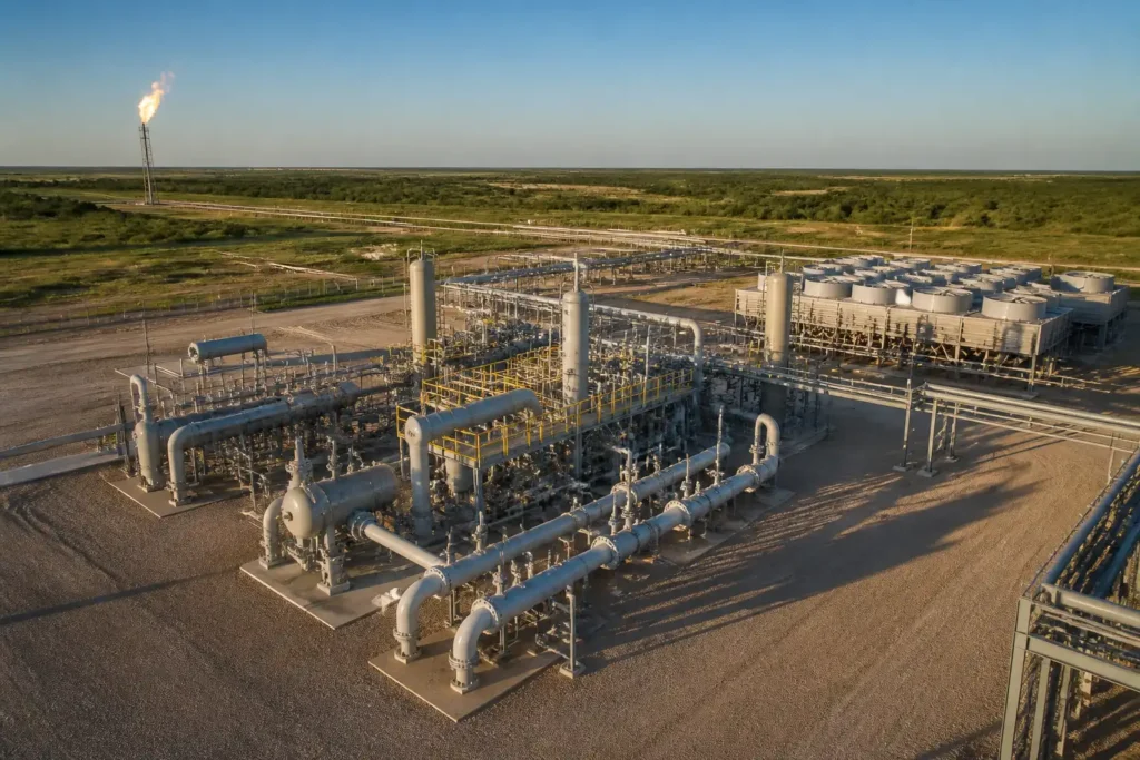 Illustration of Texas chiếm hơn 25% sản lượng khí tự nhiên Mỹ năm 2025