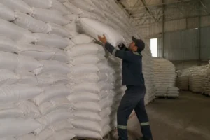 Ukraine dùng hơn 13.000 bao ngũ cốc để lưu trữ vụ mùa