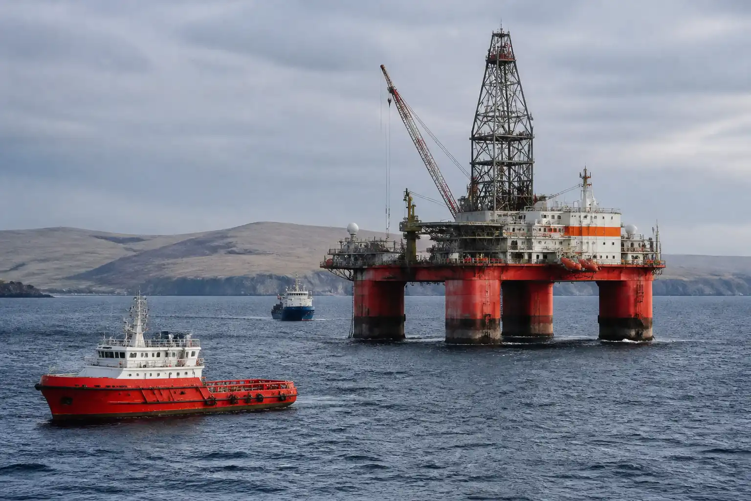 Illustration of Argentina đưa tranh chấp dầu khí Falklands ra tòa án quốc tế