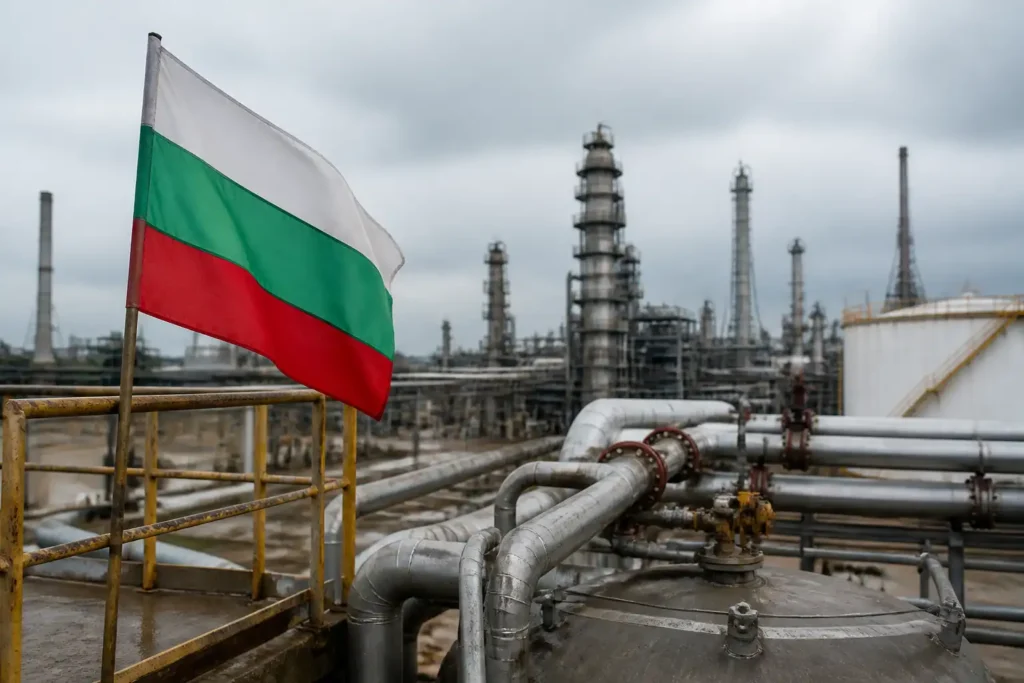 Illustration of Bulgaria đi ngược EU về thỏa thuận dầu diesel Trump-Putin