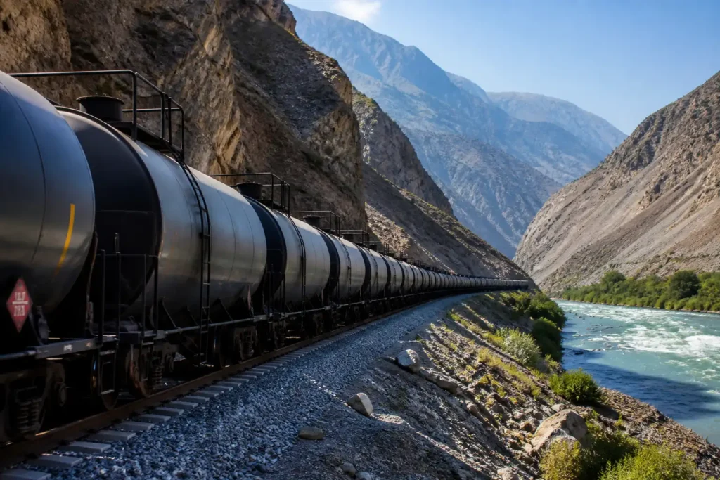 Additional Illustration of Dầu Iran bắt đầu chảy sang Tajikistan bất chấp nguy cơ trừng phạt Mỹ