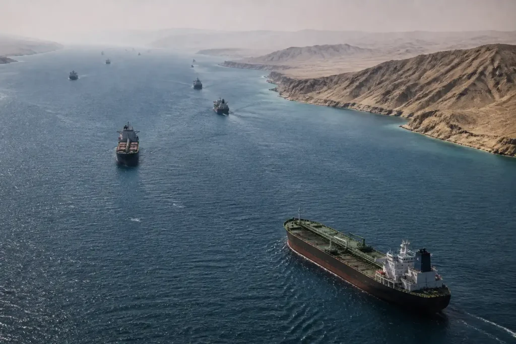 Illustration of Dự báo giá dầu tăng khi gián đoạn eo biển Hormuz kéo dài