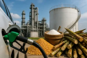 Illustration of Ấn Độ hạn chế mua ethanol từ đường, giảm giá ethanol ngô