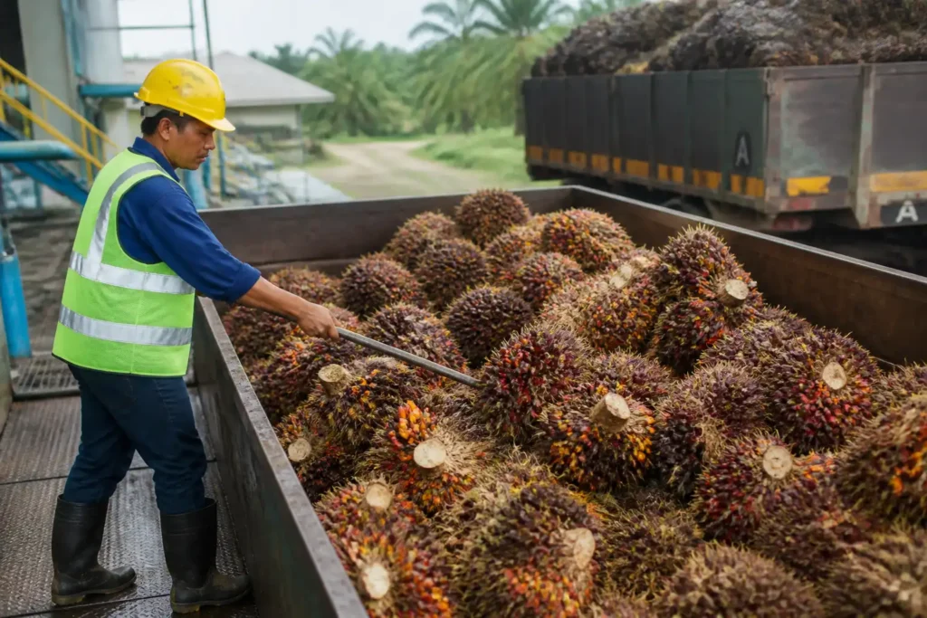 Additional Illustration of Giá dầu cọ tăng gần 4% trong tuần nhờ xuất khẩu Malaysia mạnh hơn
