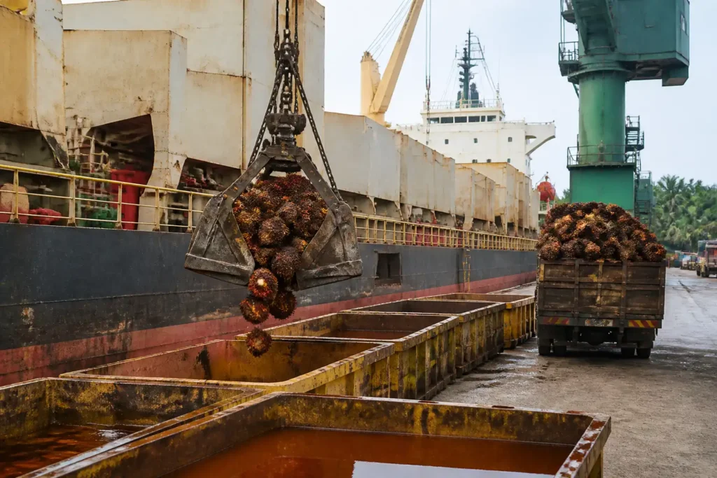 Additional Illustration of Giá dầu cọ tăng gần 4% trong tuần nhờ xuất khẩu Malaysia mạnh hơn