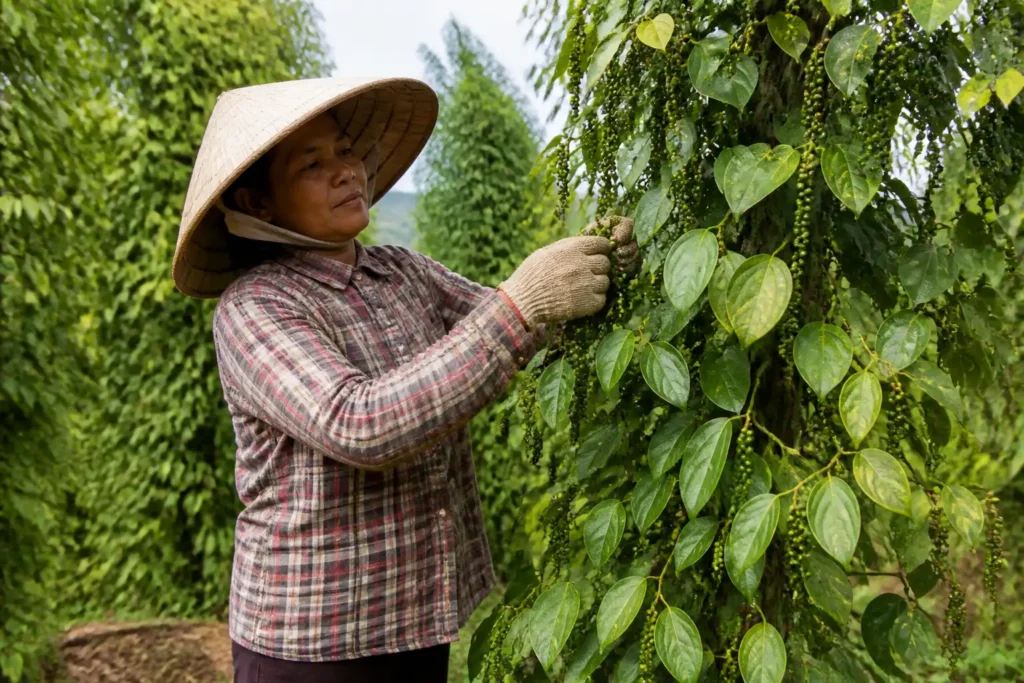 Additional Illustration of Giá tiêu hôm nay 19/10 ổn định ở mức 137.500-140.000 đồng/kg