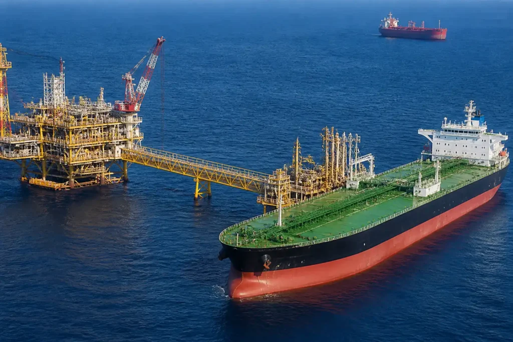 Illustration of Giá xăng dầu hôm nay 19/10: Dầu Brent lao dốc hơn 1%