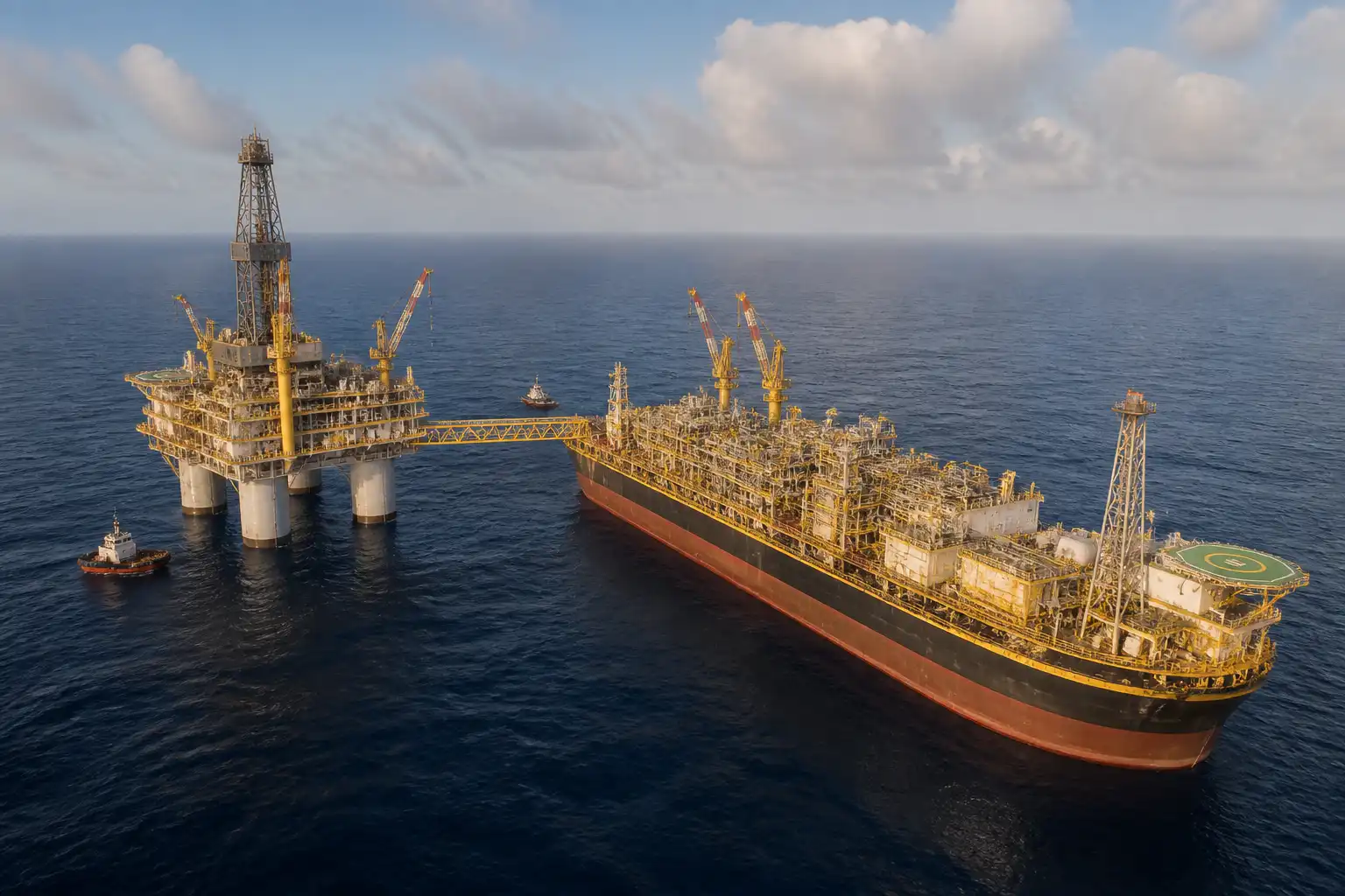 Illustration of Guyana giàu dầu mỏ đang thúc đẩy kinh tế tăng tốc mạnh mẽ