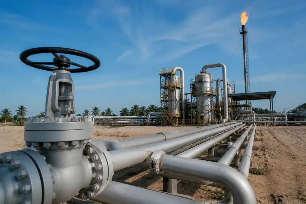 Illustration of Mozambique đề xuất Sasol và ROMPCO dự án khí đốt 250 triệu USD