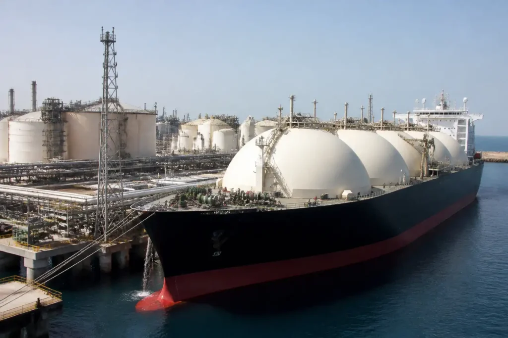 Illustration of Qatar đề xuất cung cấp cho Lebanon 2 nhà máy gas và LNG 20 năm qua Syria