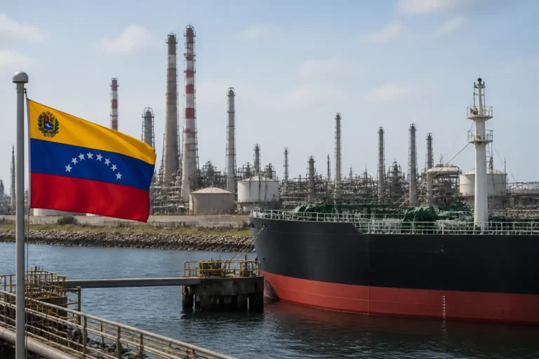 Illustration of Reliance đẩy nhập khẩu dầu Venezuela của Ấn Độ lên mức cao 7 năm