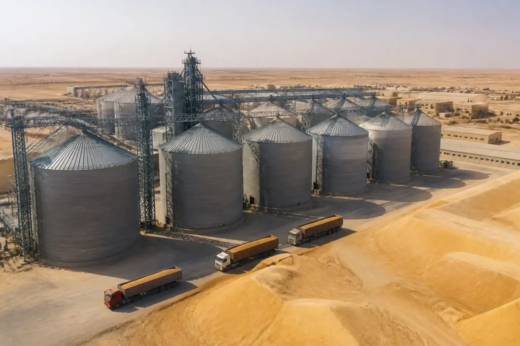 Illustration of Saudi Arabia hợp nhất mảng kinh doanh ngũ cốc để tăng an ninh lương thực