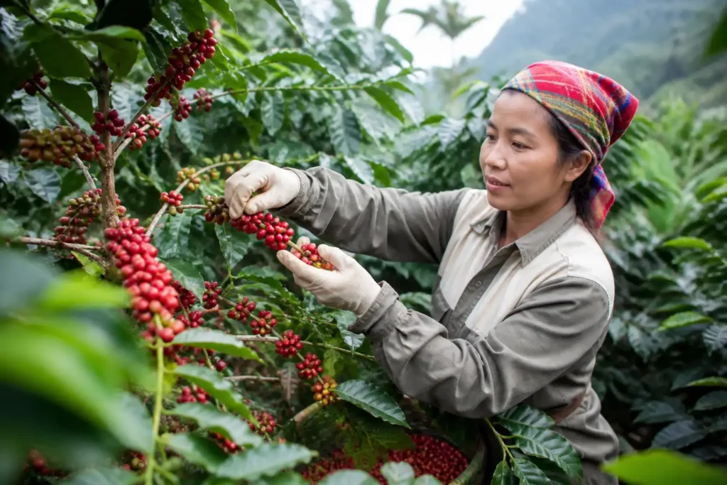 Additional Illustration of Sơn La đẩy mạnh phát triển thương hiệu cà phê Arabica bền vững