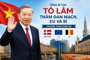 Tổng Bí thư Tô Lâm thăm Đan Mạch, EU và Bỉ
