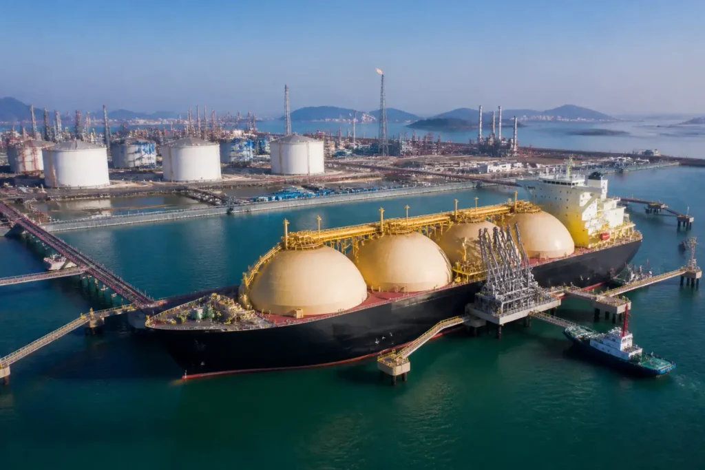 Illustration of Thương vụ LNG Qatar trị giá 3 tỷ USD của Trung Quốc gây chú ý