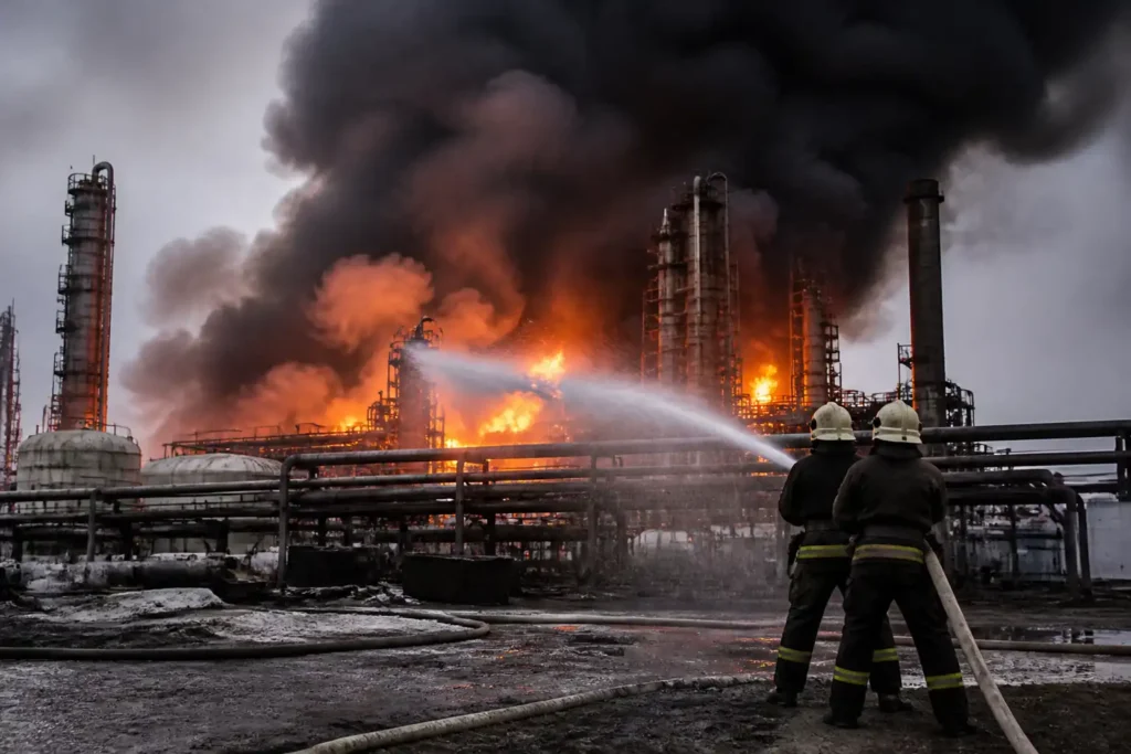 Ukraine tấn công nhà máy lọc dầu lớn của Nga, thị trường năng lượng biến động —