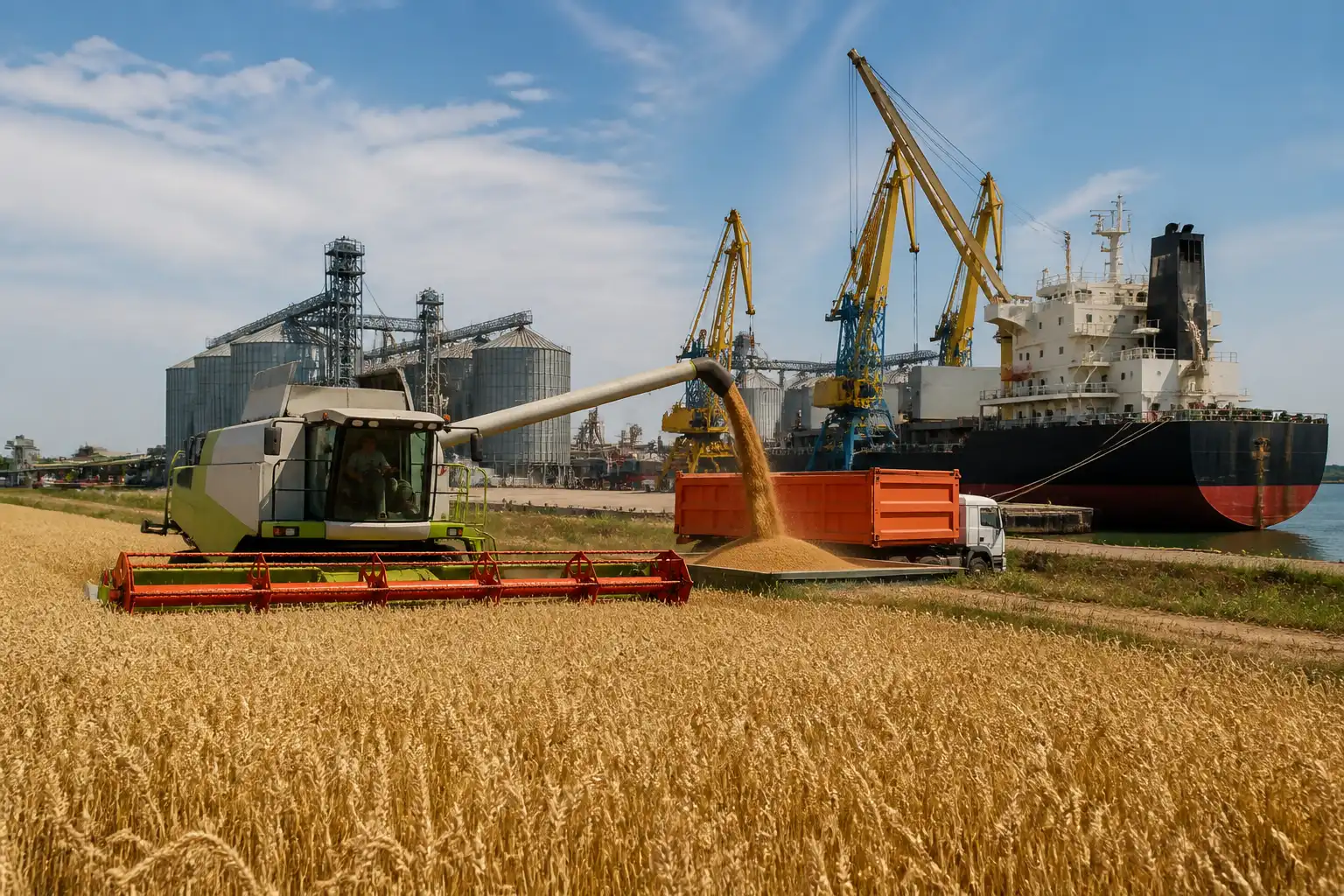 Illustration of USDA giữ nguyên dự báo xuất khẩu lúa mì Ukraine