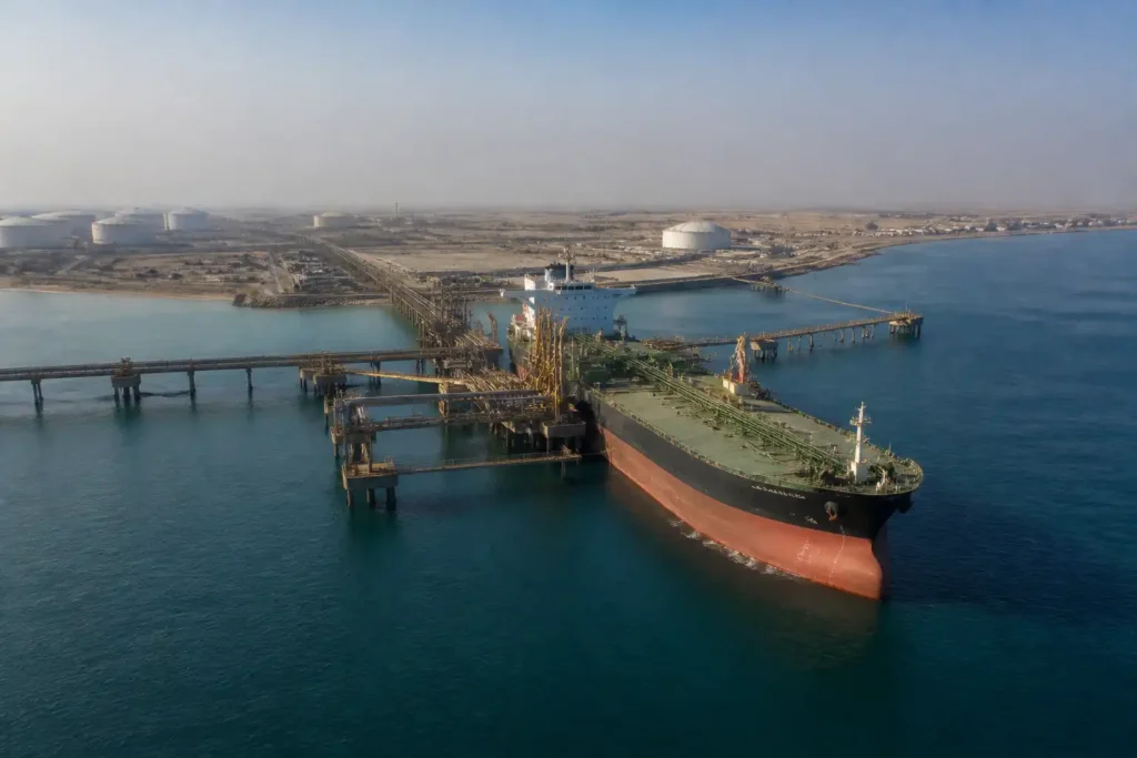 Illustration of Xuất khẩu dầu Iraq tháng 10 vượt 3,4 triệu thùng/ngày, gần mức trước chiến tranh